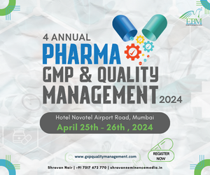 4th Annual Pharma GMP and Quality Management 2024